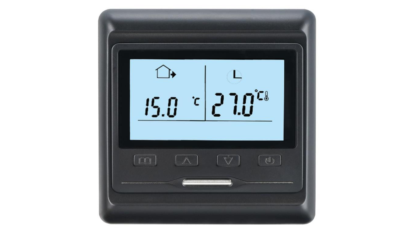 Termostat podłogowy regulator temperatury przewodowy z wyświetlaczem LCD IP20 HW800 GRAND MEYER