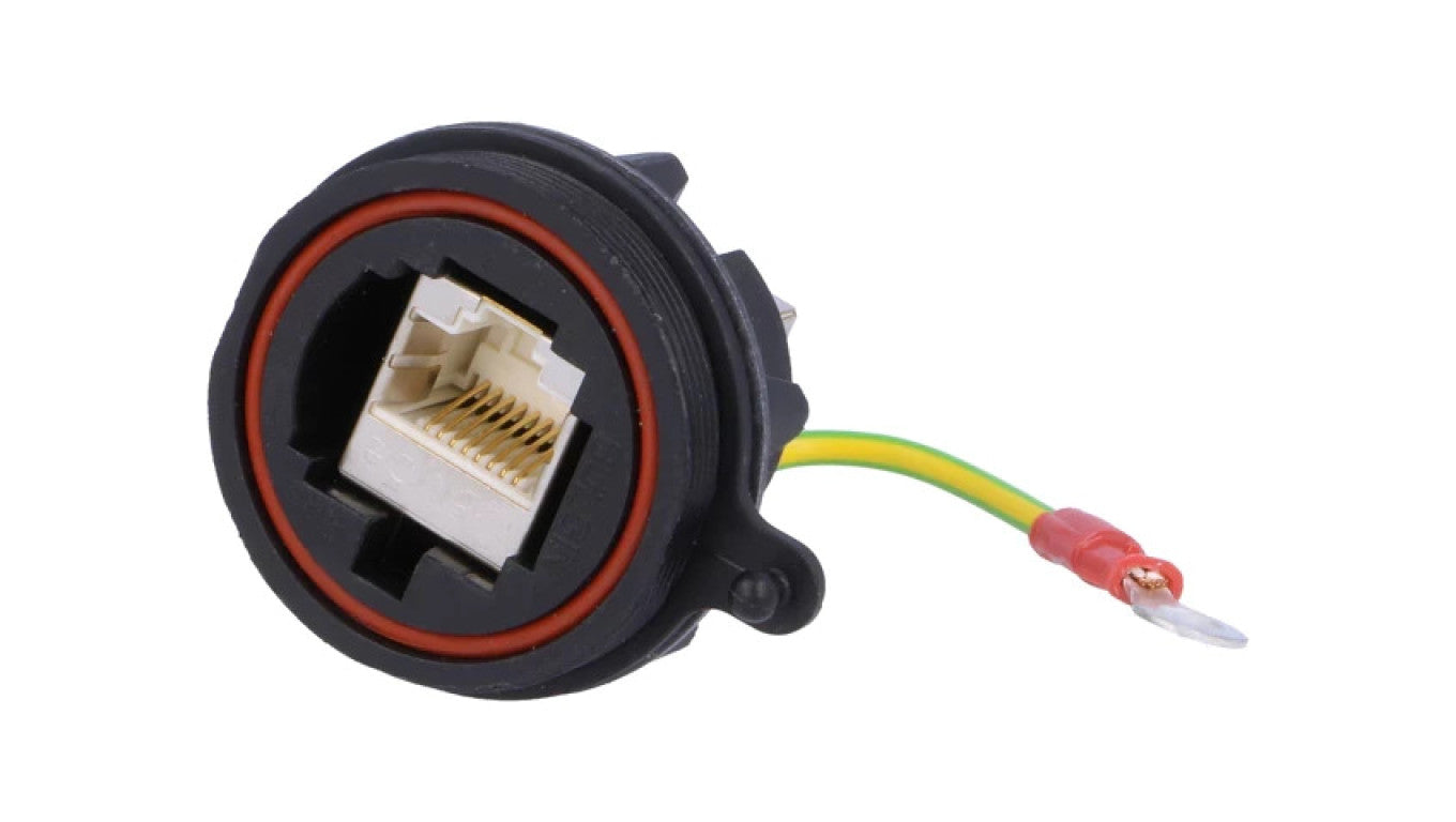 Patch cord 0,8m RJ45 gniazdo,z obu stron IP68 PX0833/E