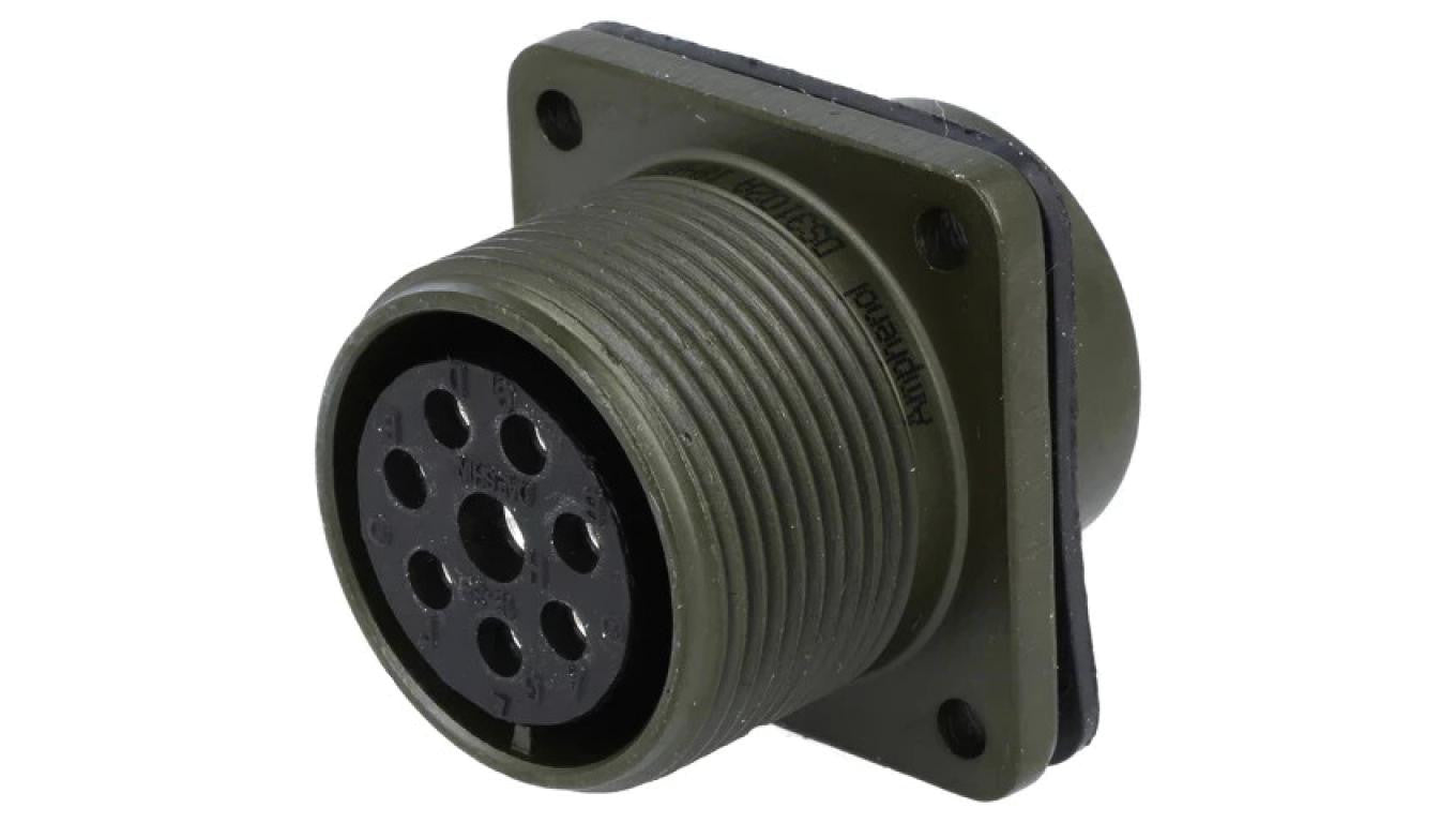 Złącze okrągłe rozmiar 18 MS/DS stop aluminium DS3102A 18-8S