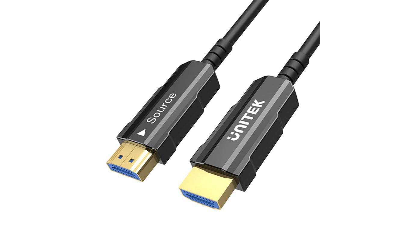 Unitek Kabel optyczny HDMI 2.0 AOC 4K 60Hz 25 m