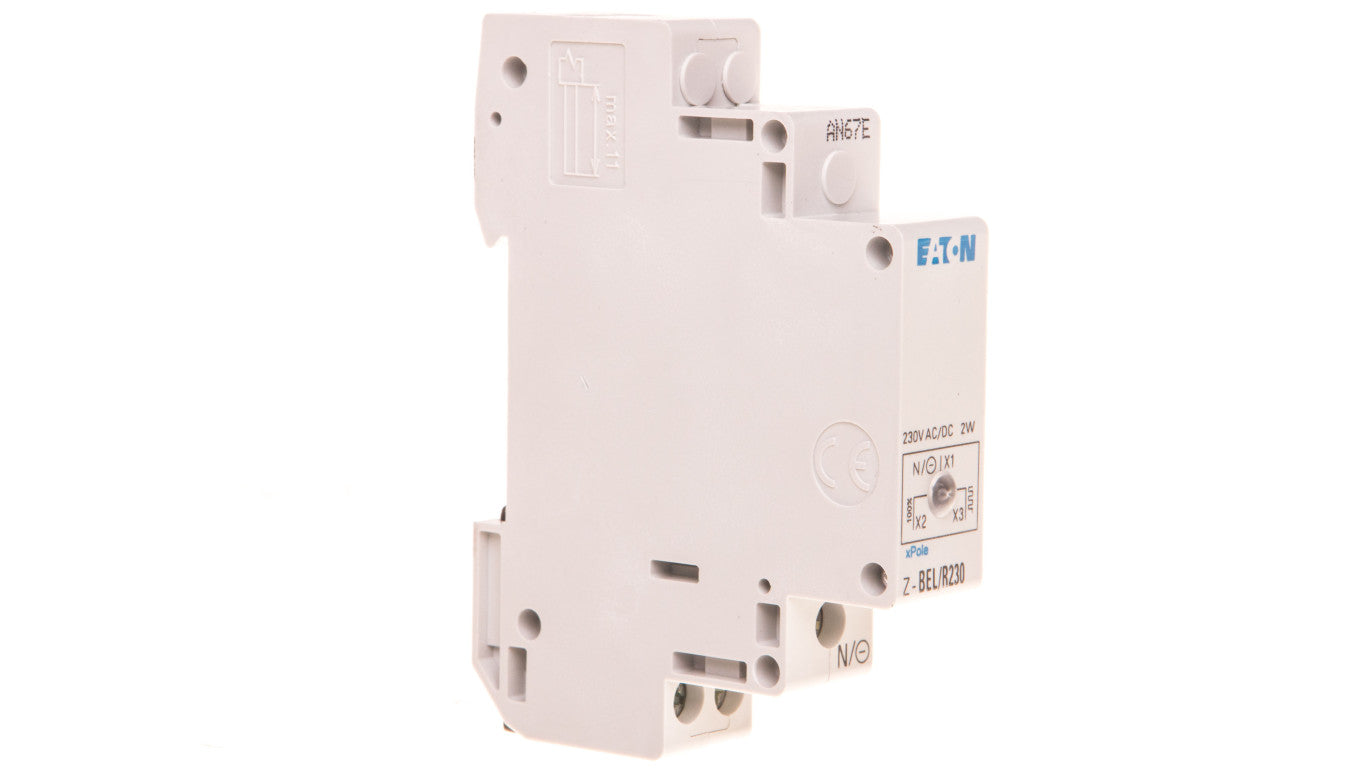 Lampka modułowa 1-fazowa czerwona z funkcją migania 110-240V AC/DC Z-BEL/R230 284929