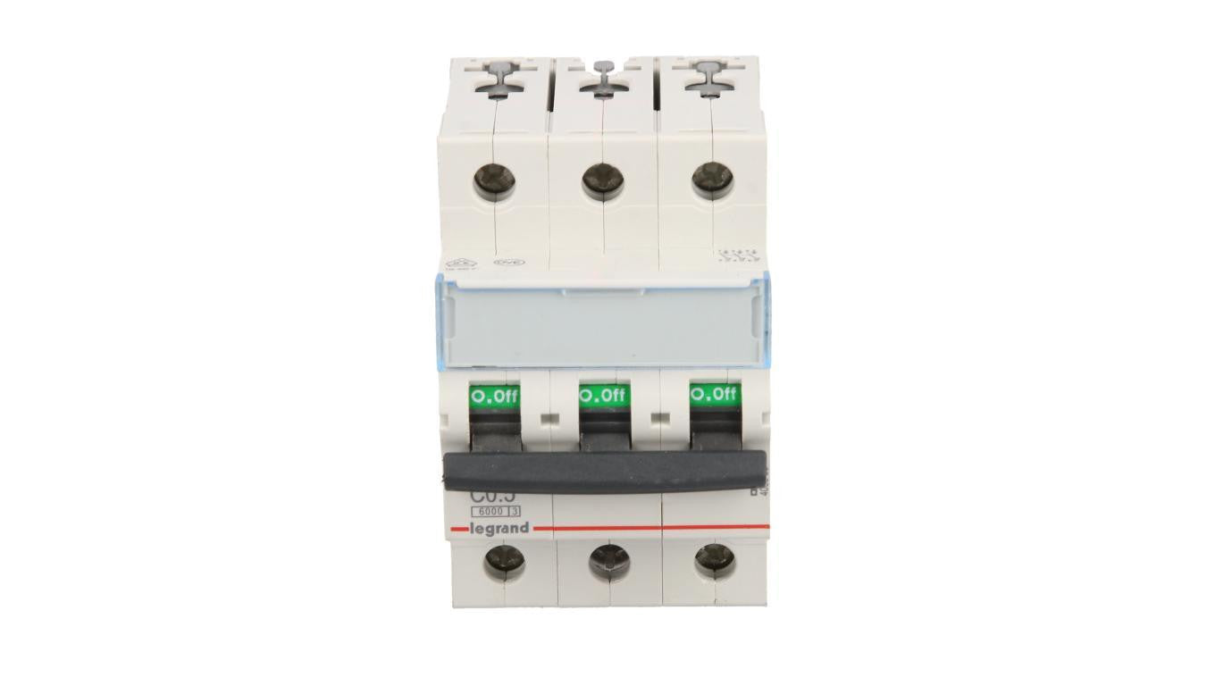 Wyłącznik nadprądowy 3P C 0.5A 6kA AC 0 S303 TX3 403536