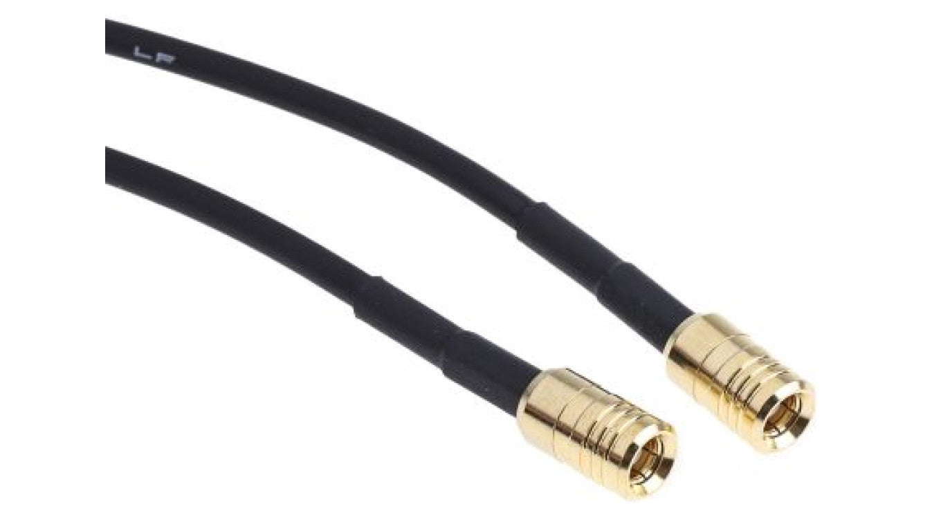 Kabel koncentryczny, RG174, Czarny Kobieta z sektora MŚP Kobieta z sektora MŚP 1m, RS PRO Z zakończeniem