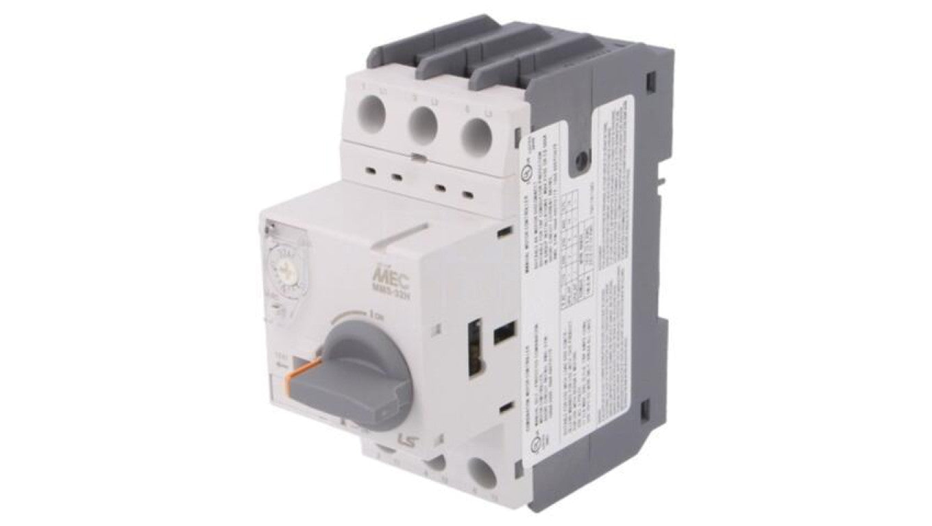 Wyłącznik silnikowy, 7,5kW, 220÷690VAC, na szynę DIN, Szczeloność: IP20 MMS-32H 17A