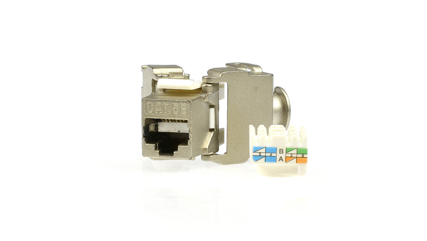 Moduł keystone RJ45 FTP kat.5e ekranowany beznarzędziowy NEKU