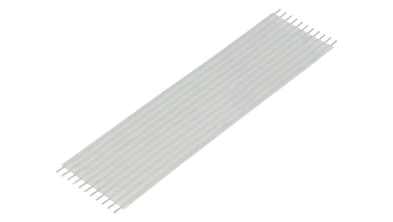 Złącze zwora elastyczna R.taśmy 2,54mm L 101,6mm proste 5-1437145-0
