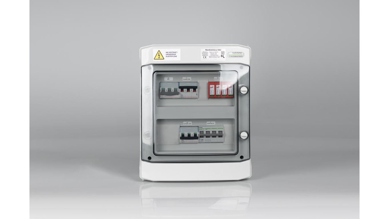 Rozdzielnica RAC60/3F/40A/T2/Z/Hybryda