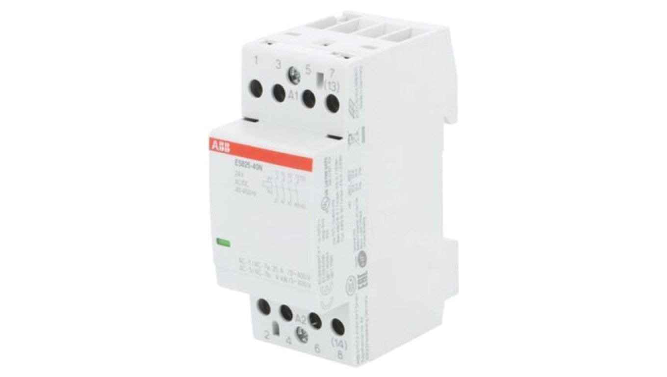Stycznik 4-biegunowy instalacyjny, 25A, 24VAC,24VDC, NO x4 1SAE231111R0140