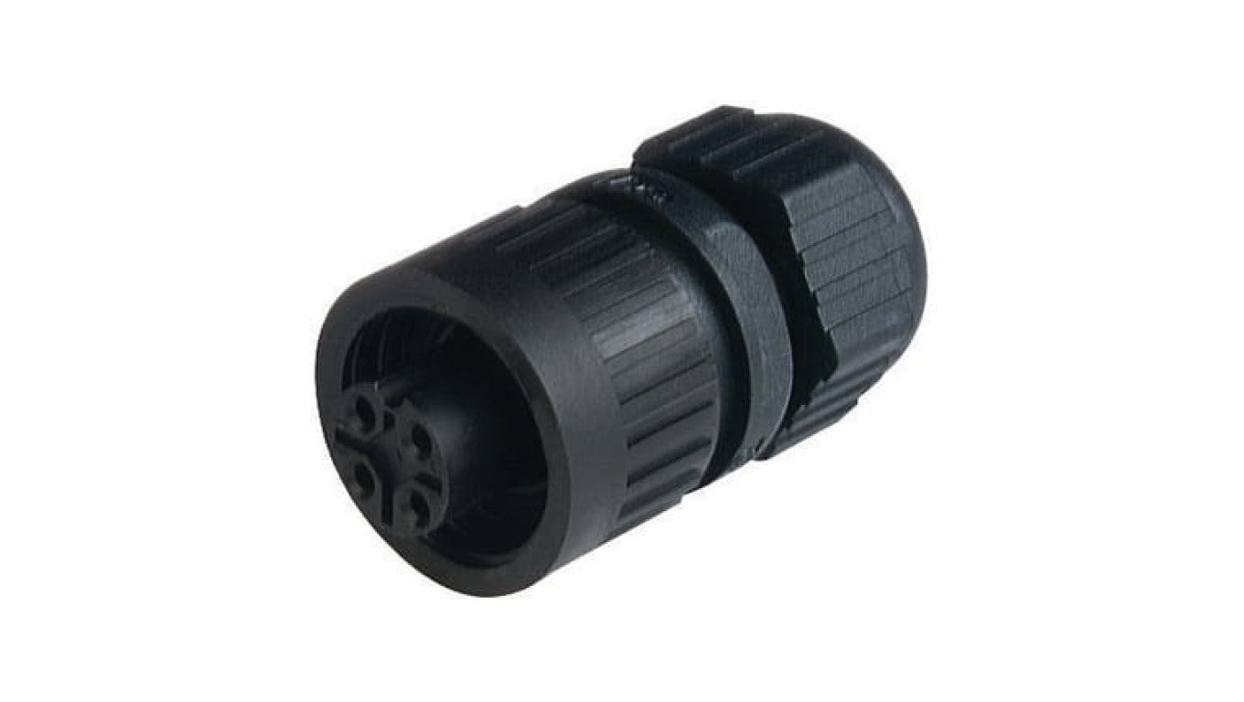 Okrągłe złącze zasilające do samokonfekcjonowania (seria CA) żeńskie 4-PINowe 400 VAC/230 VDC 16 A AC/10 A DC CA 3 LD 934125100