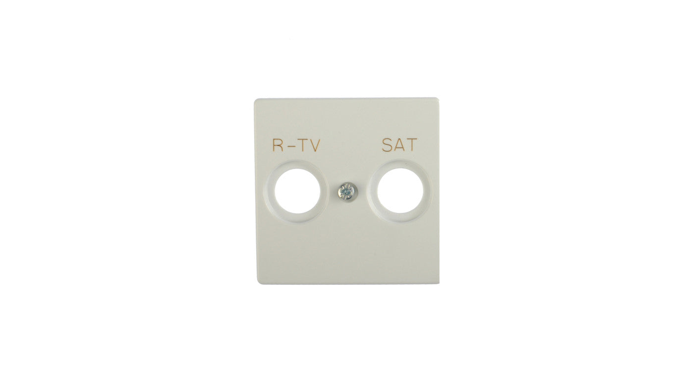 Simon 82 Pokrywa gniazda RTV-SAT biała 82097-30