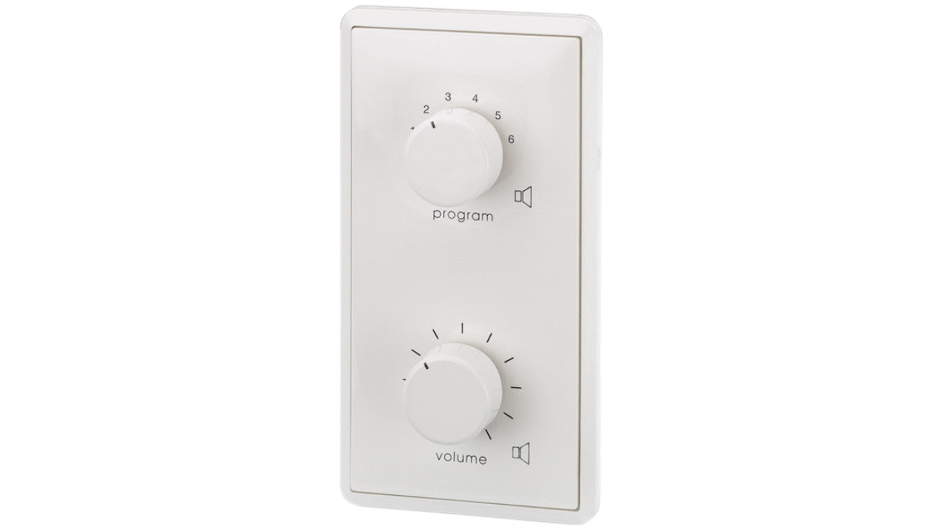 Regulator głośności PA 12W, z 24V przekaźnikiem priorytetowym oraz selektorem źródeł ATT-412PEU