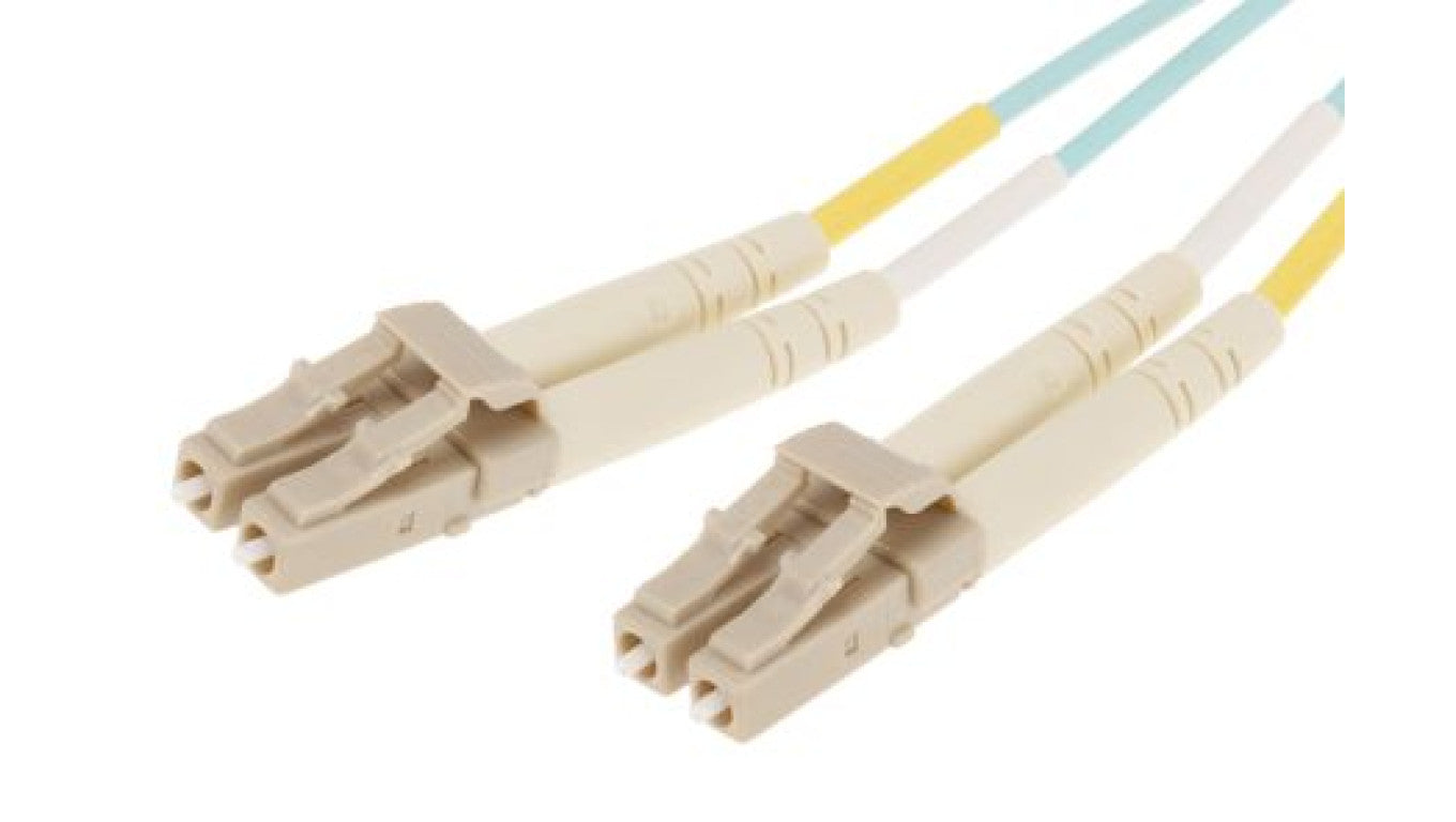 Kabel światłowodowy, średnica: 900μm, OM4 Wielomodowy, Niebieski, LC / LC