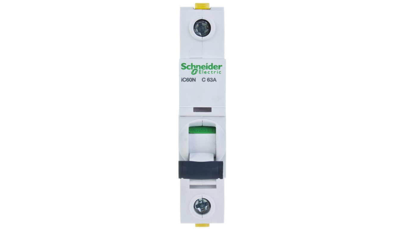 Wyłącznik nadprądowy 1P C 63A 6kA AC iC60N-C63 Acti9 A9F04163
