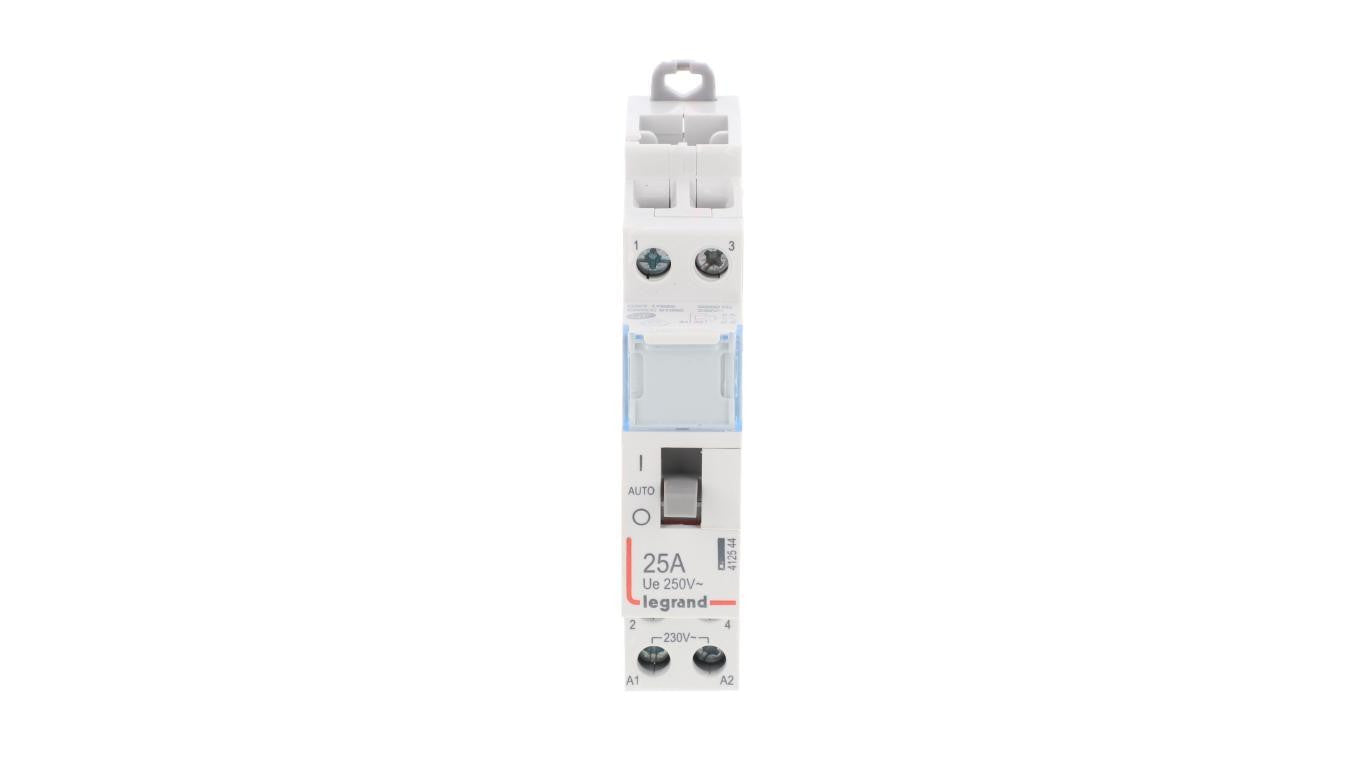 Stycznik modułowy 25A 2Z 0R 230V AC ze sterowaniem ręcznym SM425 004147/412544
