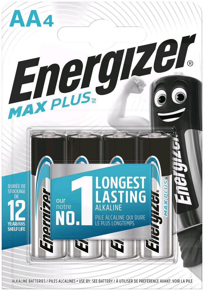 Bateria LR6 / AA Energizer MAX Plus (blister 4 szt.)