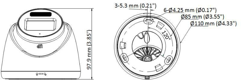 KAMERA 4W1 HIKVISION DS-2CE78U0T-LF(2.8mm)(O-STD)