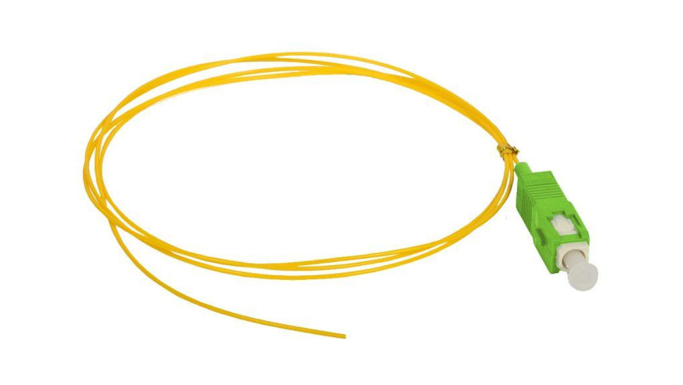 Pigtail SM 1J 9/125 wtyk SC/APC dł. 2 m EASY STRIP FOI-SCA-9SM-2-G652D