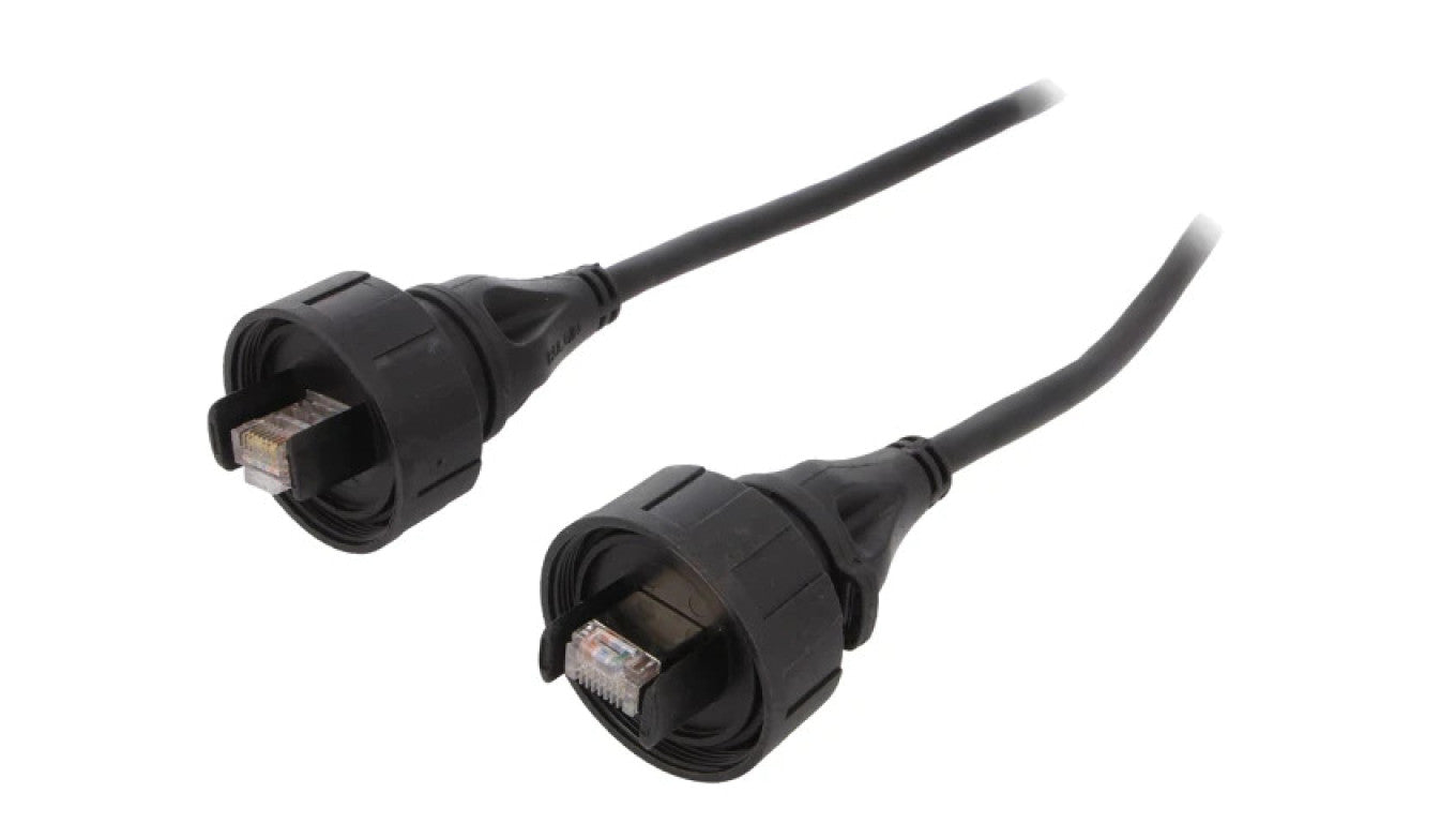Patch cord 2m RJ45 wtyk,z obu stron IP68 PX0838/2M00