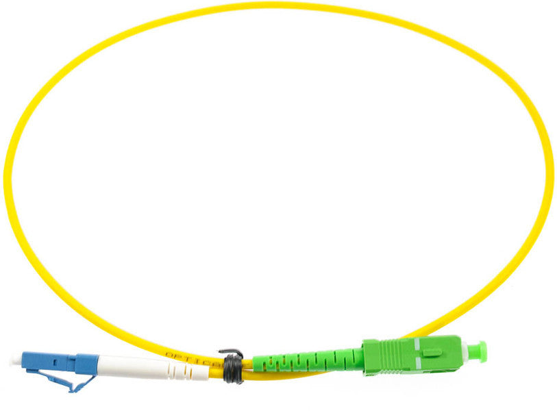 PATCHCORD ŚWIATŁOWODOWY SM SC/APC-LC/UPC SIMPLEX 3.0MM 0,5m