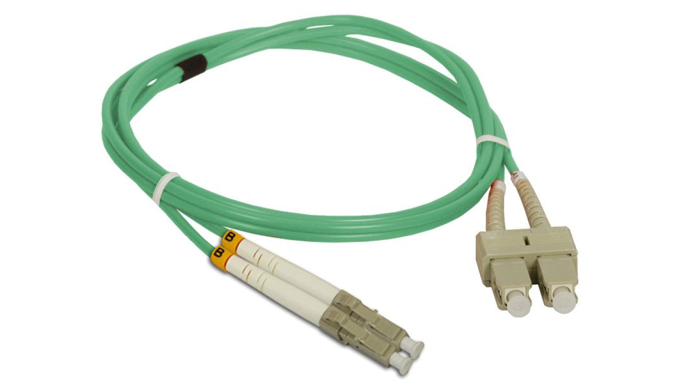 Patch cord MM OM3 LC-SC duplex 50/125 5.0m FOC-LCSC-5MMD-5-3