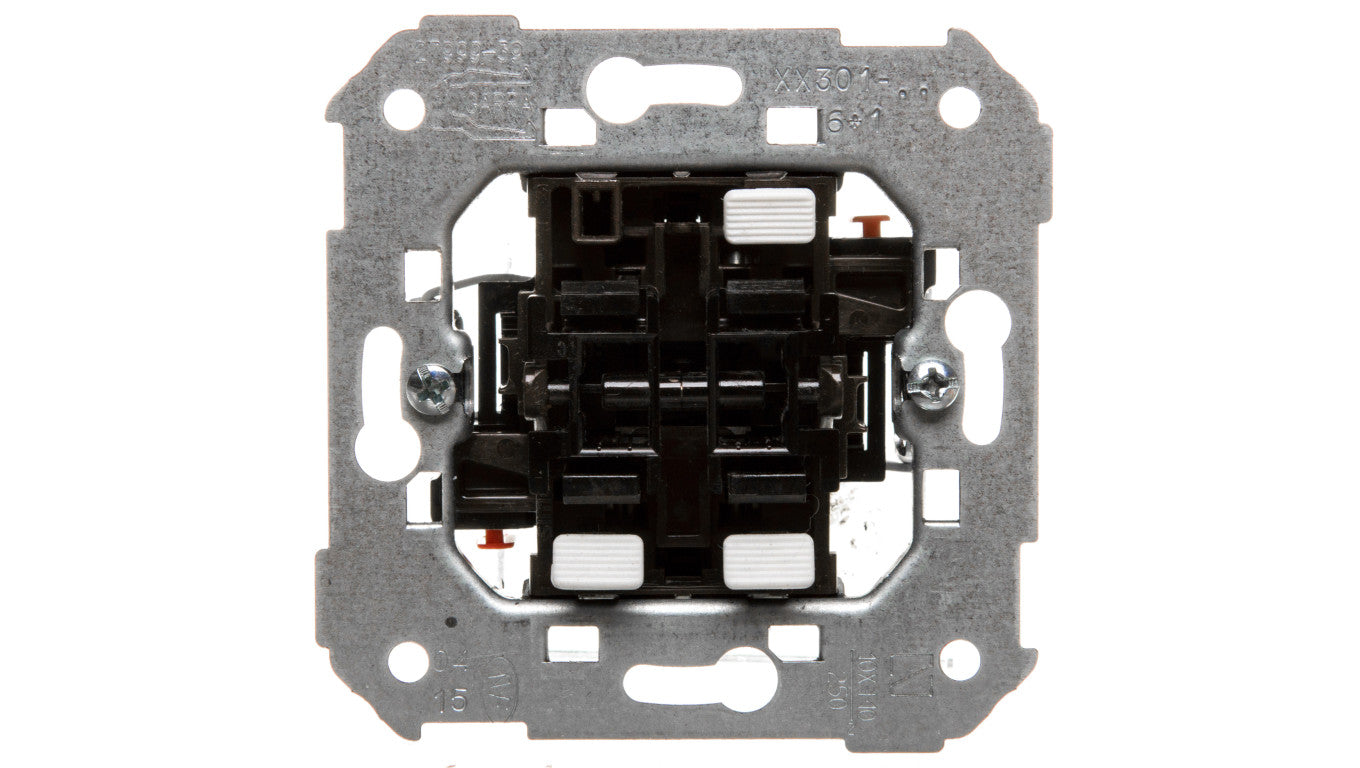 Simon 82 Łącznik zwierny /przycisk + łącznik schodowy/ mechanizm, szybkozłącza, 75301-39