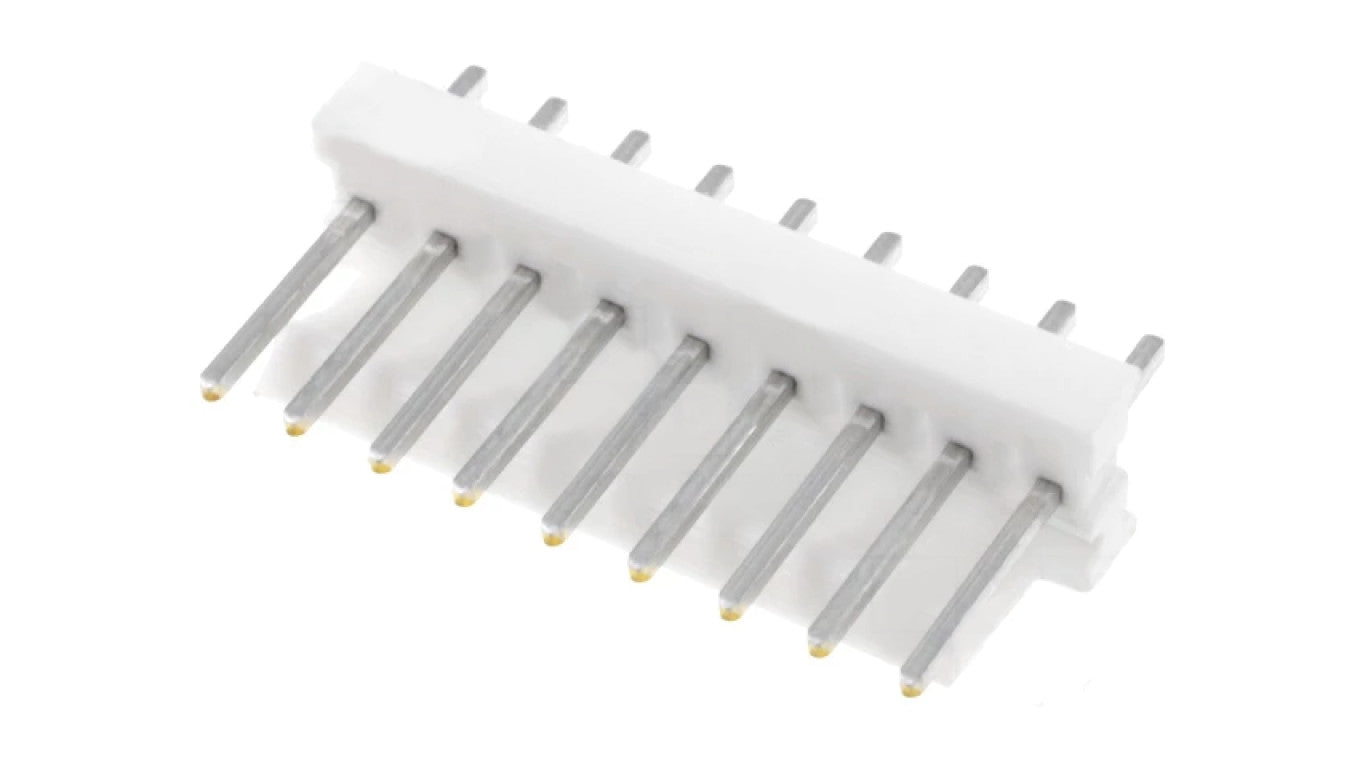 Gniazdo przewód-płytka męskie 9-PIN 2,54mm THT MTA-100 640456-9
