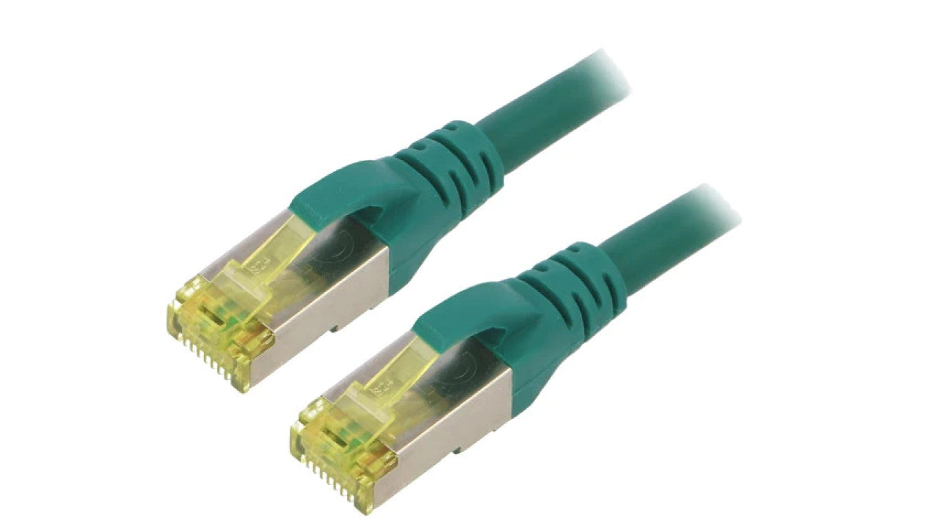 Patch cord S/FTP 6a linka Cu LSZH zielony 3m 26AWG DK-1644-A-030/G