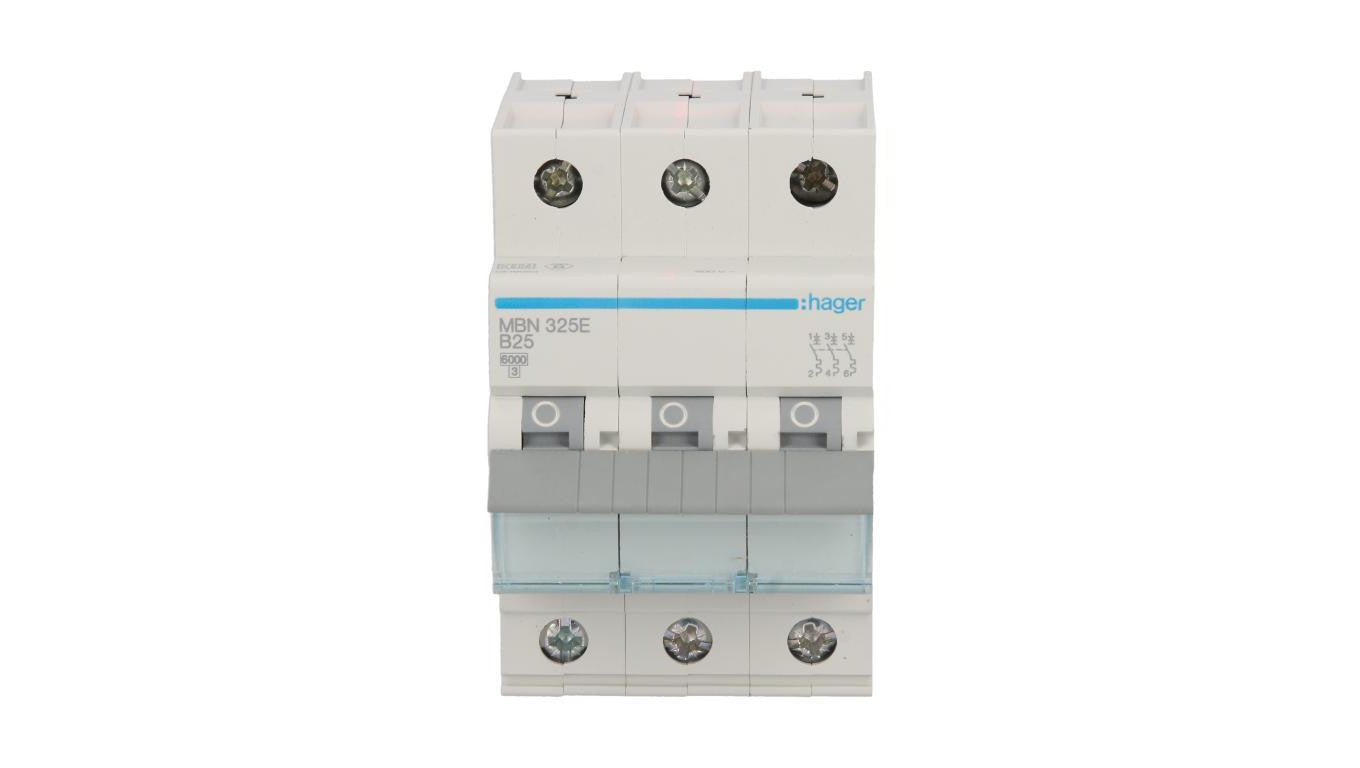 Wyłącznik nadprądowy 3P B 25A 6kA AC MBN325E
