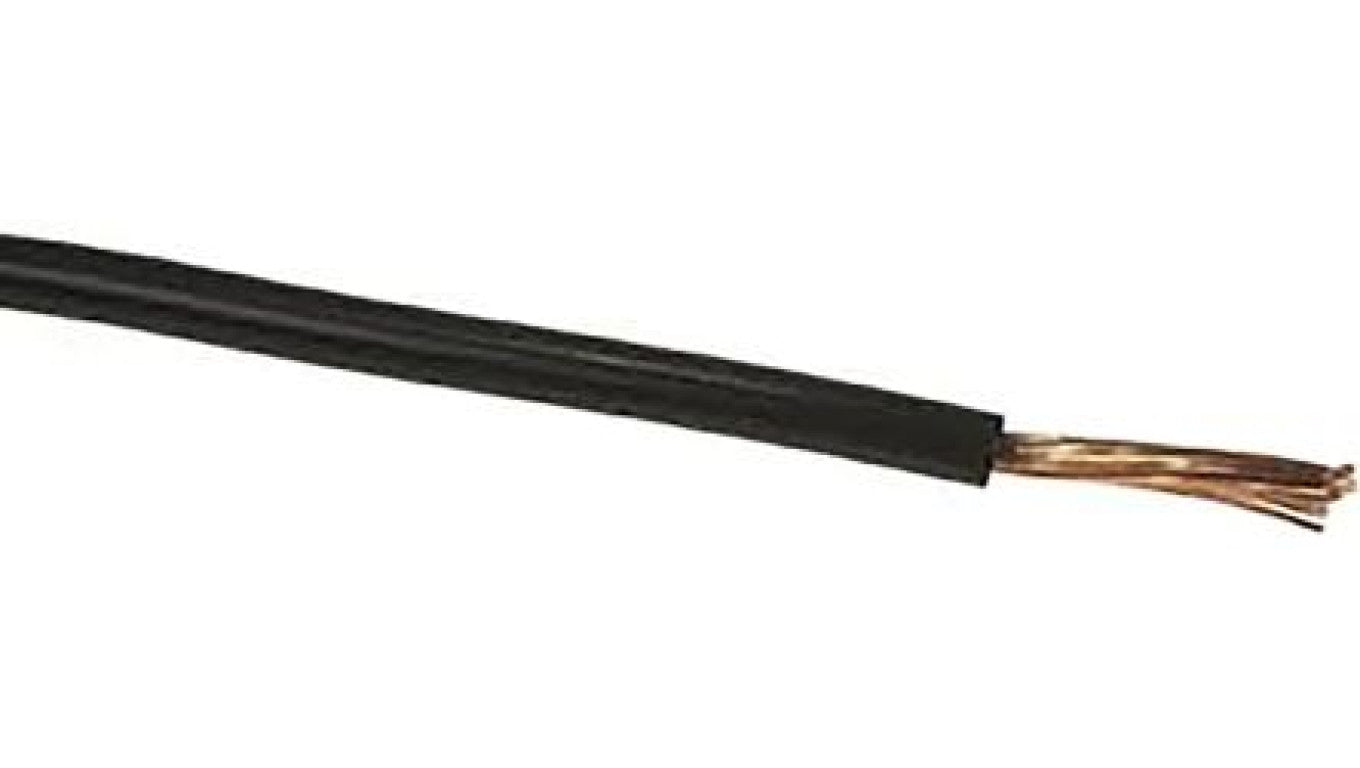 Jednożyłowy kabel sterowniczy CSA 4 mm², Maks. +70C 600 V Czarny, RS PRO