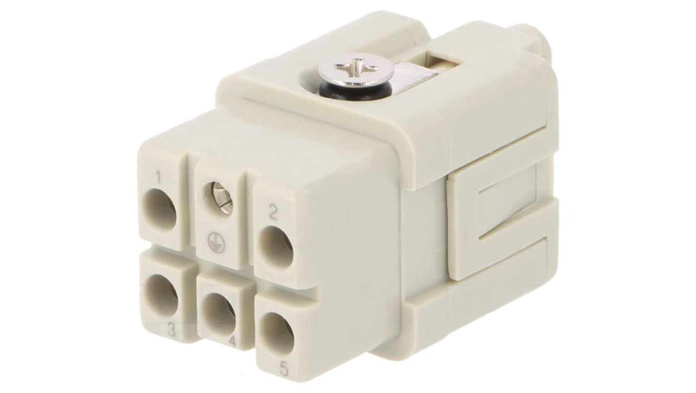 Złącze HDC żeńskie 6-PIN 400V T2080052201-000