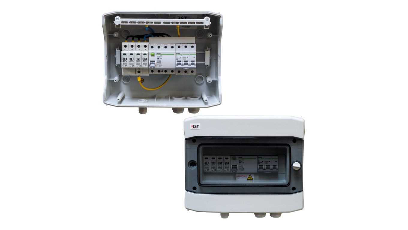 Rozdzielnica PV RST AC-316 3F, SPD-T1+2, B16A, RDC 40A-0,3