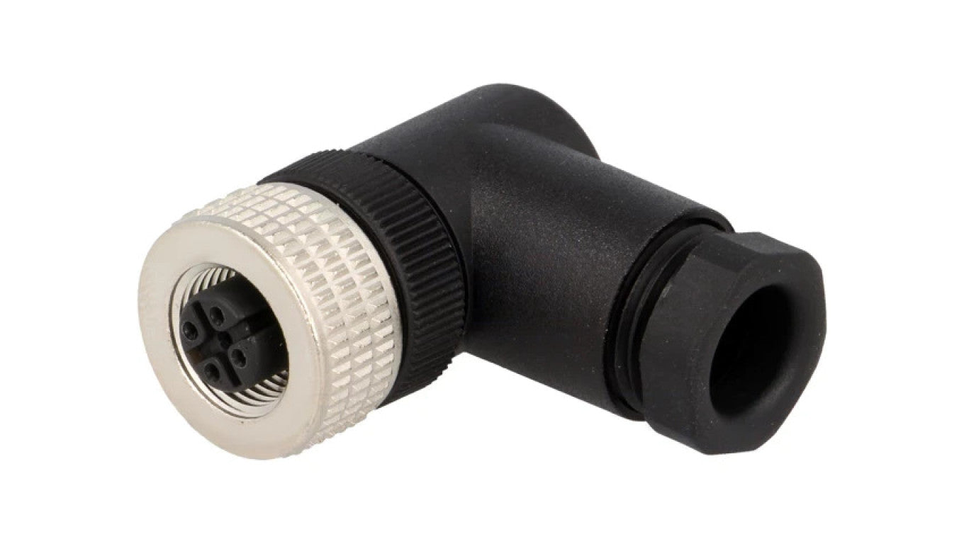 Wtyk M12 PIN: 4 żeńskie kod A-DeviceNet / CANopen na przewód ELWIKA4012PG9