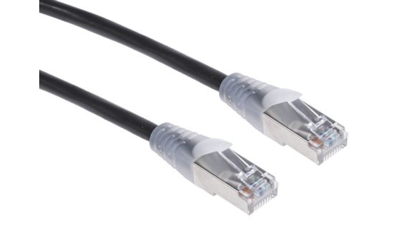 Kabel kat. 5e F/UTP Czarny 3m