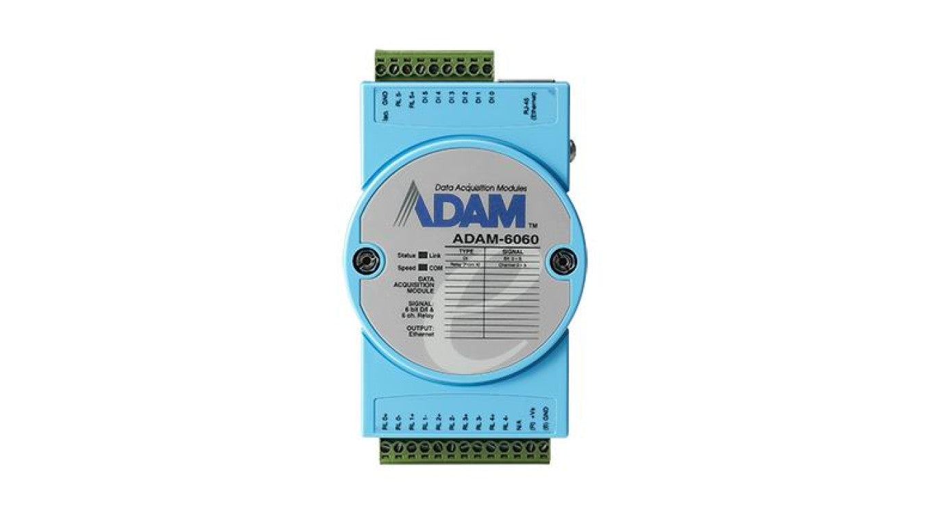 ADAM-6051-D Zdalny moduł I/O z 6xDI/6xWyjście przekaźnikowe ADAM-6060-D1