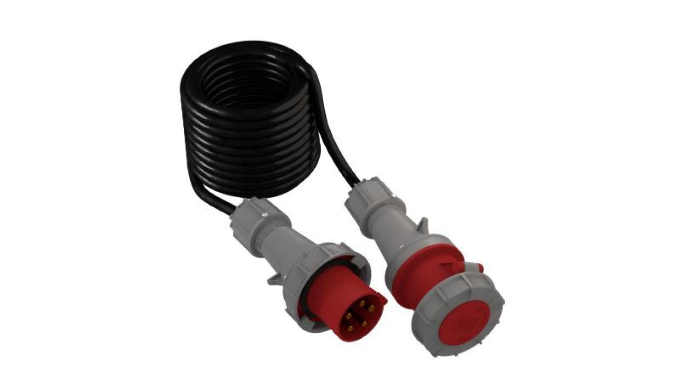 Przedłużacz 10m siłowy 63A/5P IP67 CEE 400V 5x10 mm2 Doktorvolt 2810