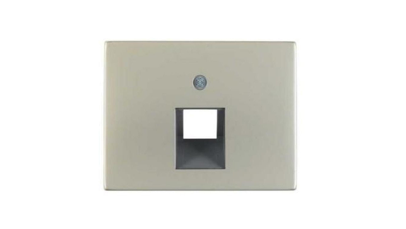 K.5 Element centralny do gniazda UAE RJ11 RJ12 RJ45 kat.3, 5e, 6 45st stal szlachetna nierdzewna 14077004