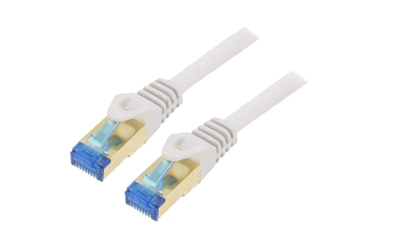 Patch cord S/FTP 7 linka Cu PVC szary 5m 26AWG Øprzew: 6mm ICEHJ