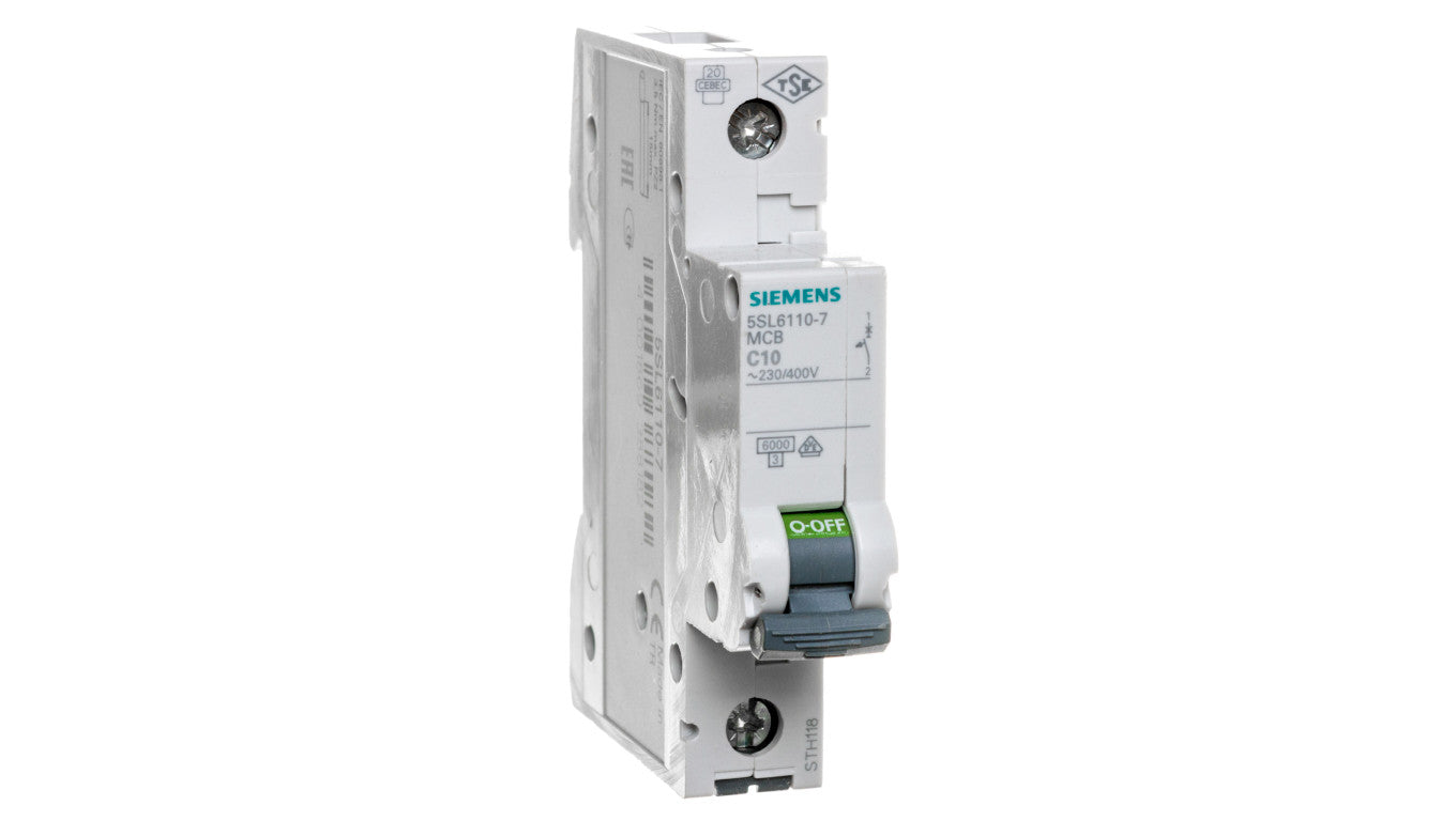 Wyłącznik nadprądowy 1P C 10A 6kA AC SENTRON 5SL6110-7