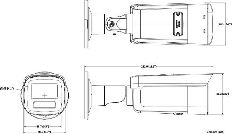 KAMERA IP HIKVISON DS-2CD2T66G2H-2I(2.8mm) EF PL