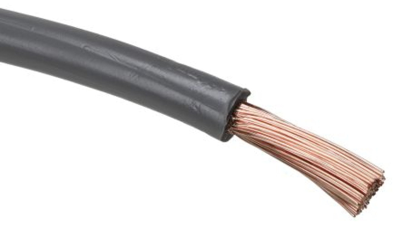Kabel trzynormowy PCW, dł. 100m 16 mm², 100 A, 600 V, Maximum of +105 C Szary Zgodność z trzema normami, RS PRO