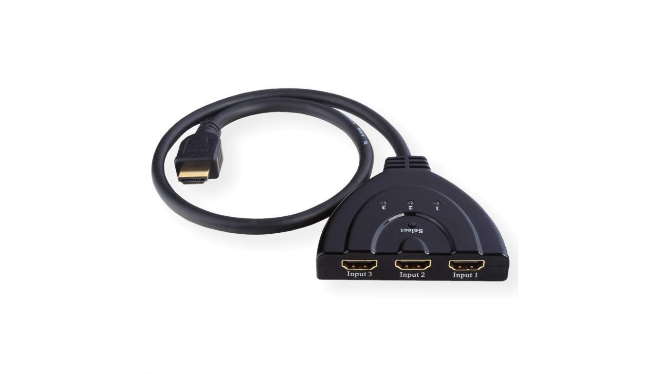 Przełącznik VALUE HDMI, 3-głosowy