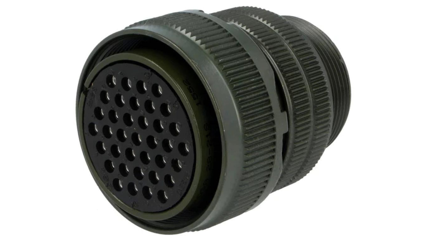Złącze okrągłe rozmiar 28 MS/DS stop aluminium DS3106A 28-21S