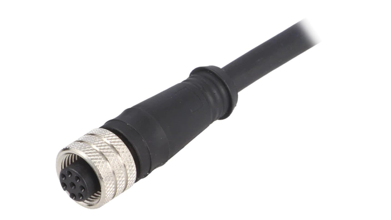 Wtyk żeński M12 8-PIN 15m ADOGH080MSS0015K08