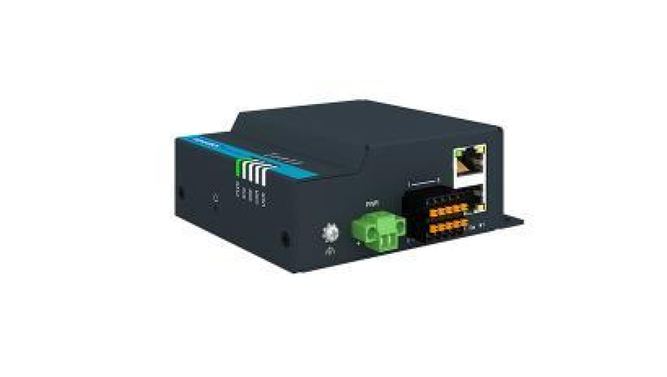 Brama 2 × Gigabit Ethernet 2 × SIM 1 × RS232 1 × RS485 1 × DI 1 × DO WiFi 5 1T1R ICR-1642W-EU-A