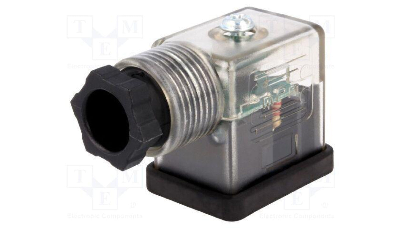 Złącze zaworowe wtyk format B 11mm żeńskie PIN 3 24V mPm 1210640097
