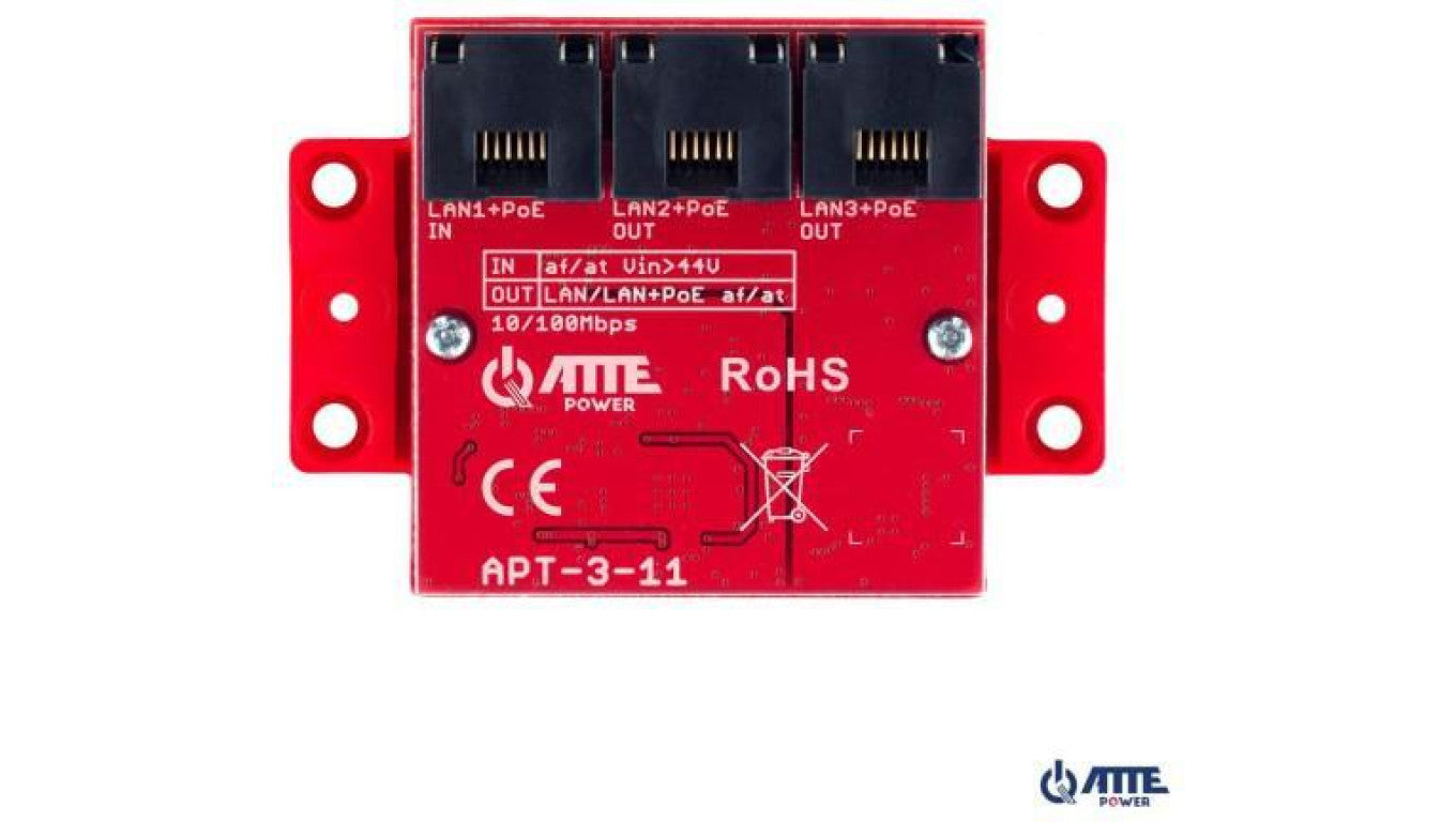 ATTE APT-3-11 Switch PoE 3 portowy 10/100Mbps, extender