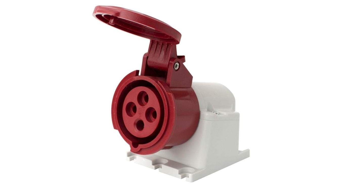 Gniazdo stałe 16A 4P IP44 400V / 23399