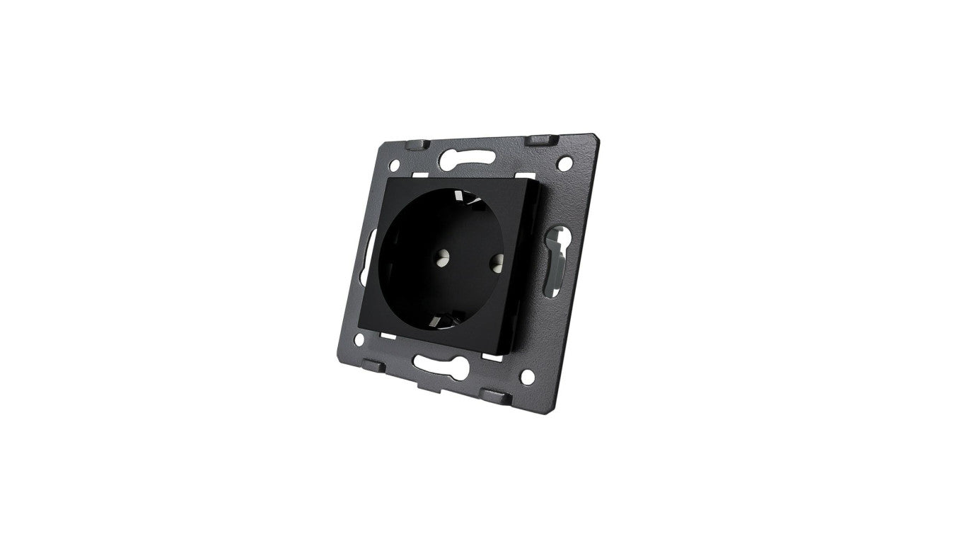 Livolo WG-71EU-62 MODUŁ CZARNY GNIAZDA 16A