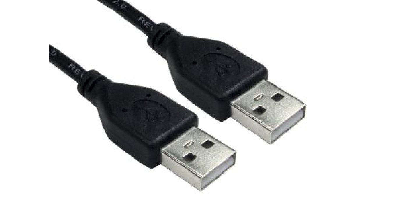 Kabel USB, dł. 0.5m, kolor: Czarny