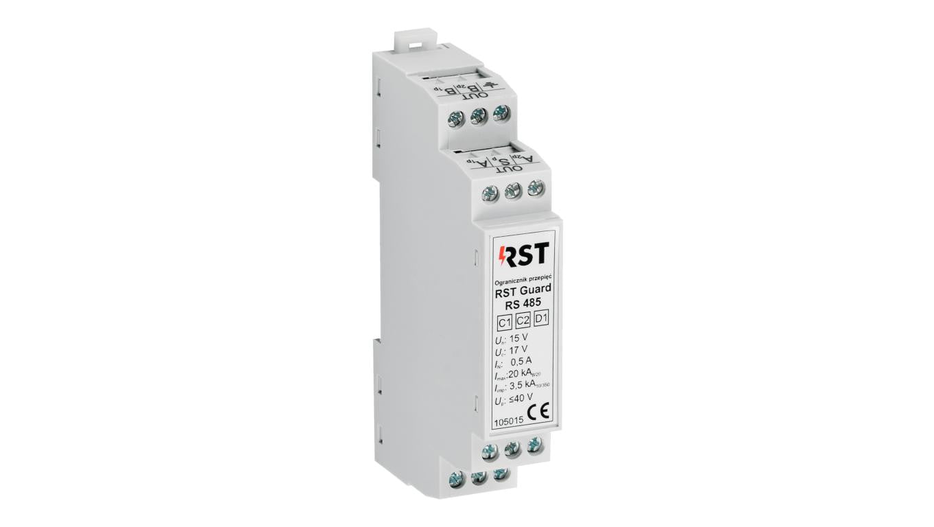 Ogranicznik przepięć magistral transmisji danych RS 485, D1 (full duplex) RST Guard RS 485 105 015